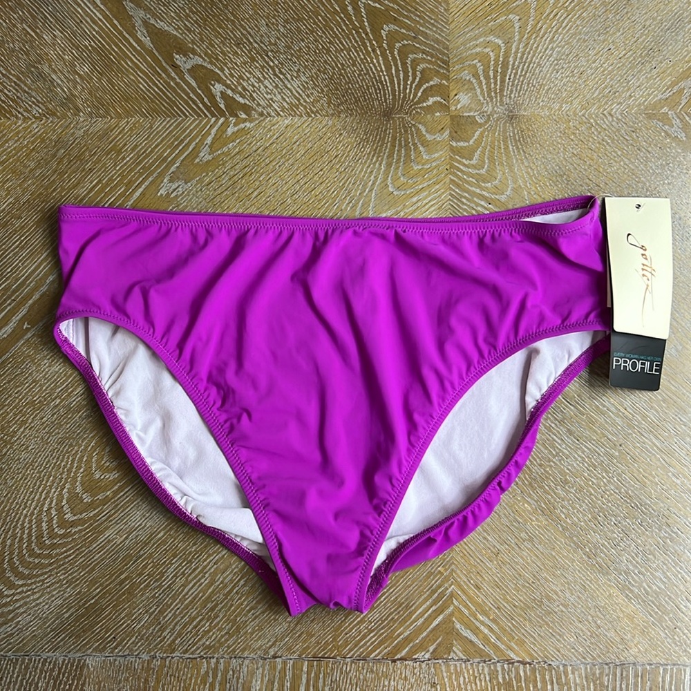 PROFILE BY GOTTEX Plus Size Warm Viola Bikini Swim Bottoms -6